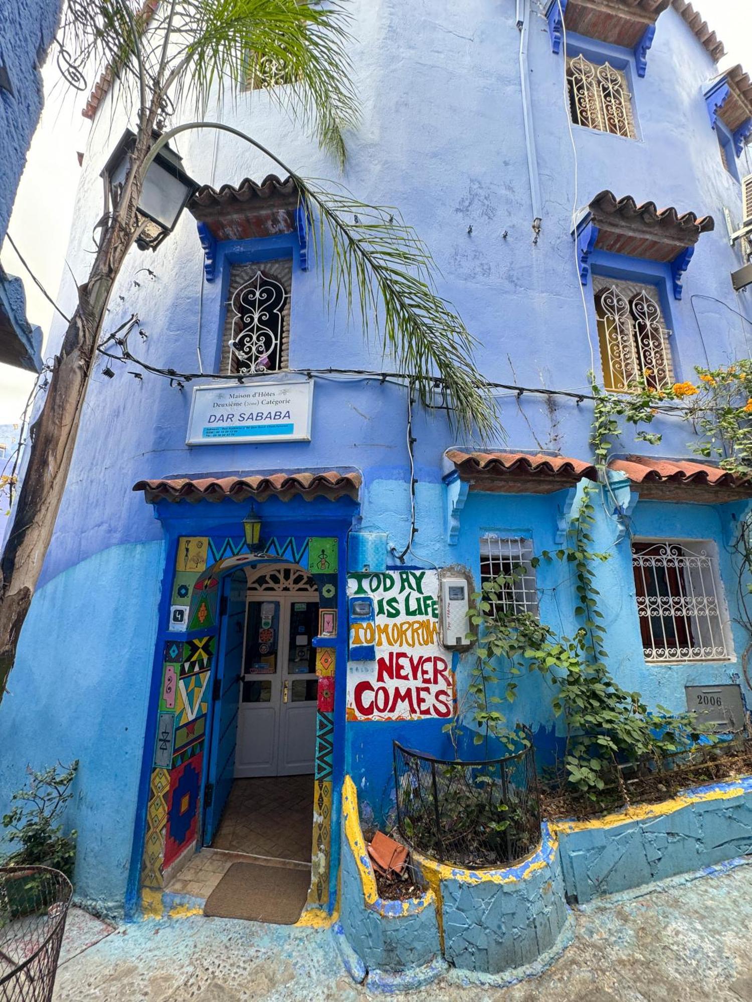 Hotel Dar Sababa Chefchaouen Exterior foto